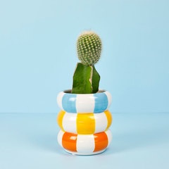 Balvi Maceta Floats Con forma de flotadores apilados Cerámica 12x11x11 cm