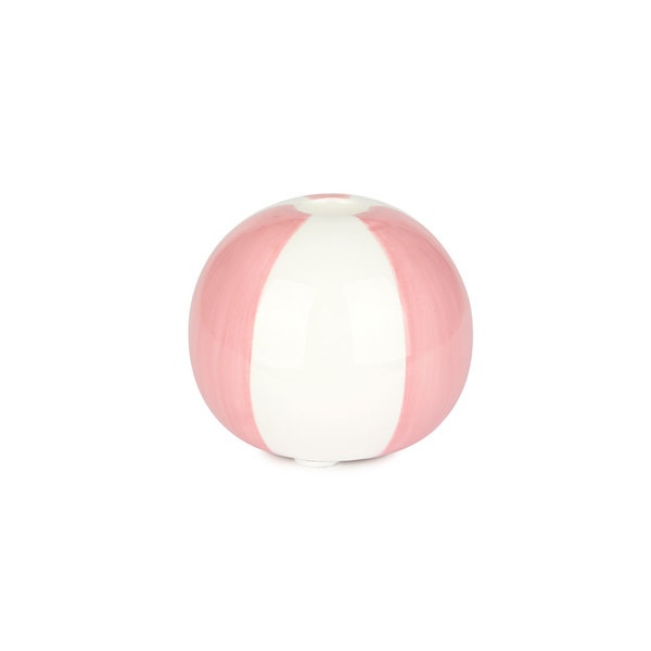 Balvi candelabro Beach Ball Colore rosa A forma di pallone da spiaggia Ceramica 8x9,5x9,5 cm