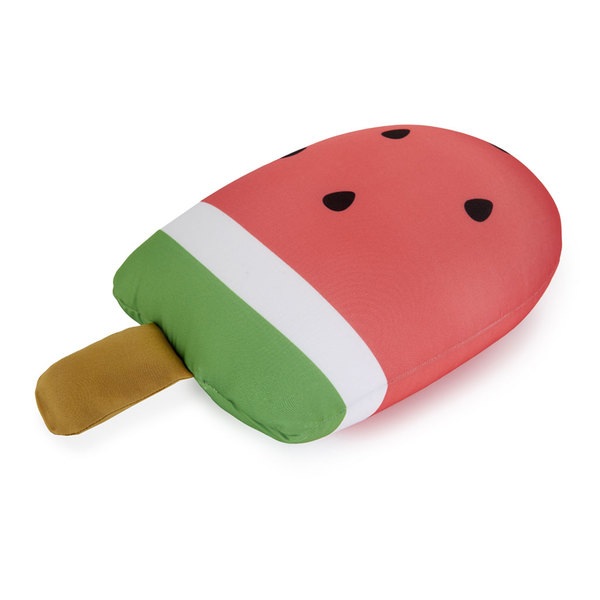 Balvi Cuscino da Spiaggia Watermelon Popsicle ergonomico e con chiusura clip Poliestere