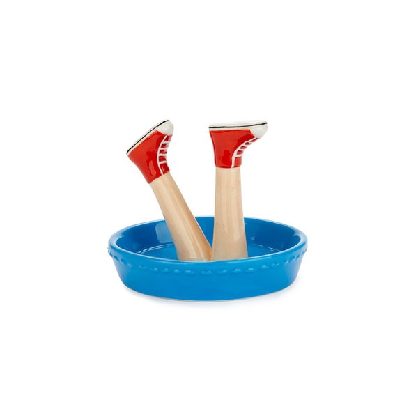 Balvi Porta anillos Happy Legs Urban Zapatos según el estado de ánimo Cerámica