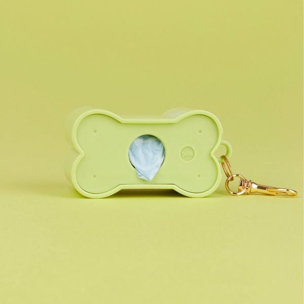 alvi Porta sacchetti igenici per cani Biscuit Colore Verde Per le passeggiate con il tuo animale dom