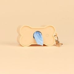 alvi - Biscuit Balvi Dog poop bag dispenser Biscuit Beige colour For walks with your pet Cookie-shap