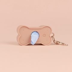 alvi Distributeur de sacs à déjections Biscuit Couleur Marrone Pour les promenades avec votre animal