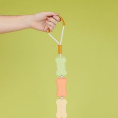 Balvi Guinzaglio cane Biscuit Leggero e a forma di biscotti per cani Plastica 108 cm
