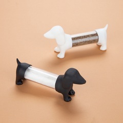 Balvi Porta stuzzicadenti Teckel Colore bianco a forma di cane Acrilico/plastica PVCPRATICISSIMO