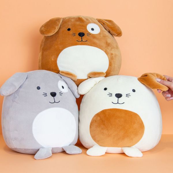 Balvi Coussin Woof! Couleur blanc Très doux et mou PolyesterTRÈS DOUX