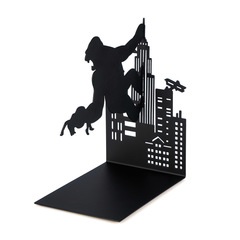 Balvi - Kong Schwarze Buchstützte aus Metall