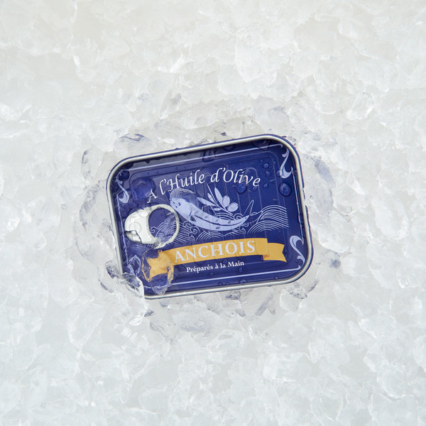 Balvi Snack fork Conserverie Anchois Retro design of canned anchovies Tin/stainless