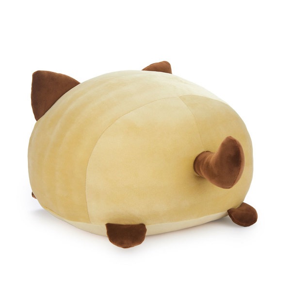 Balvi Cojín Kitty Siamese Color marrón Cojín o peluche de gato Siamese Poliéster