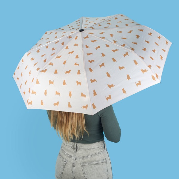 Balvi Umbrella Mewmbrella Calico A design with cats everywhere Nylon