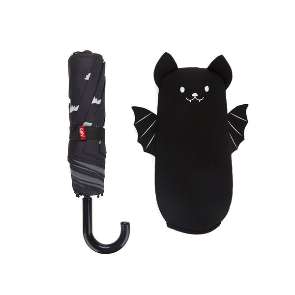 Balvi Paraguas Batumbrella Color negro Un diseño con murciélagos por doquier Nylon