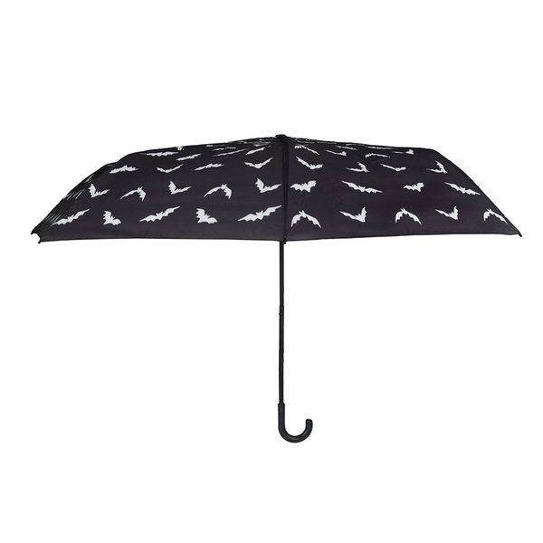 Balvi Paraguas Batumbrella Color negro Un diseño con murciélagos por doquier Nylon