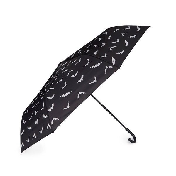 Balvi Paraguas Batumbrella Color negro Un diseño con murciélagos por doquier Nylon