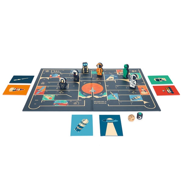 Balvi Juego de mesa Space Museum Encuentra tu nave y reclama la conquista Madera