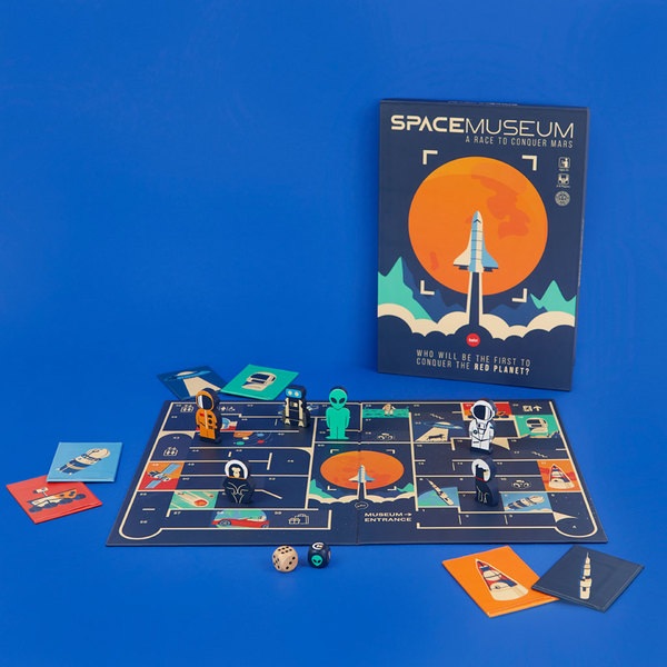 Balvi Juego de mesa Space Museum Encuentra tu nave y reclama la conquista Madera