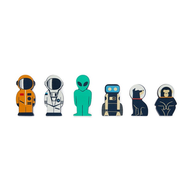 Balvi Juego de mesa Space Museum Encuentra tu nave y reclama la conquista Madera