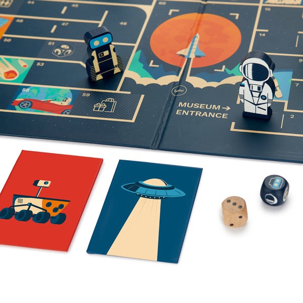 Balvi Juego de mesa Space Museum Encuentra tu nave y reclama la conquista Madera