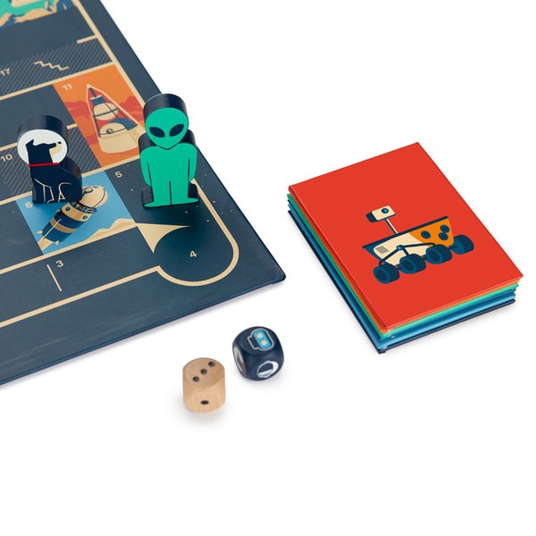 Balvi Juego de mesa Space Museum Encuentra tu nave y reclama la conquista Madera
