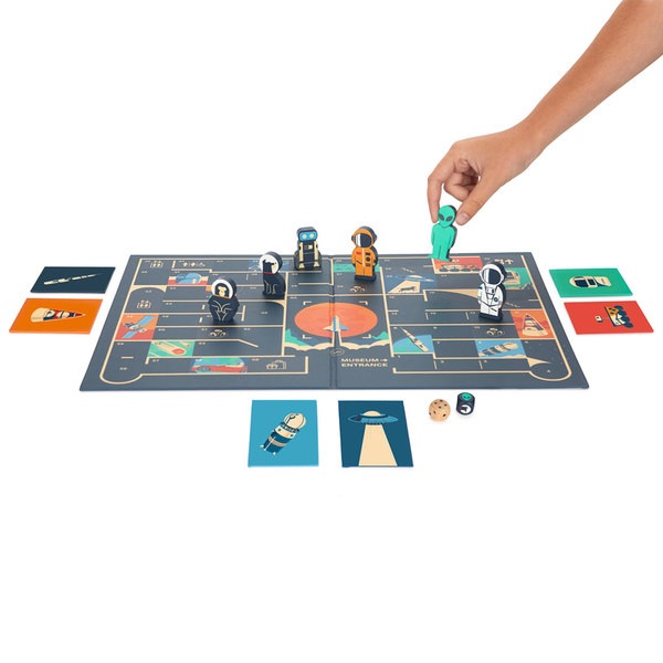 Balvi Juego de mesa Space Museum Encuentra tu nave y reclama la conquista Madera