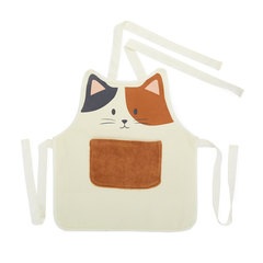 Balvi Delantal Kitty Calico Con bolsillo incluido Poliéster
