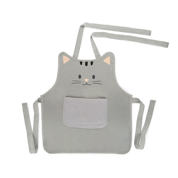 Balvi Delantal Kitty Con bolsillo incluido Poliéster