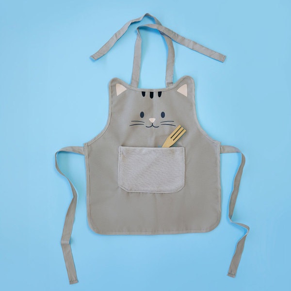 Balvi Delantal Kitty Con bolsillo incluido Poliéster