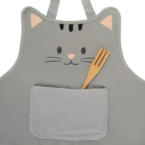 Balvi Delantal Kitty Con bolsillo incluido Poliéster