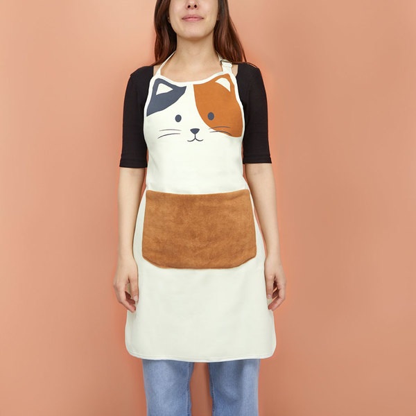 Balvi Schürze Kitty Calico Mit Vordertasche Polyester