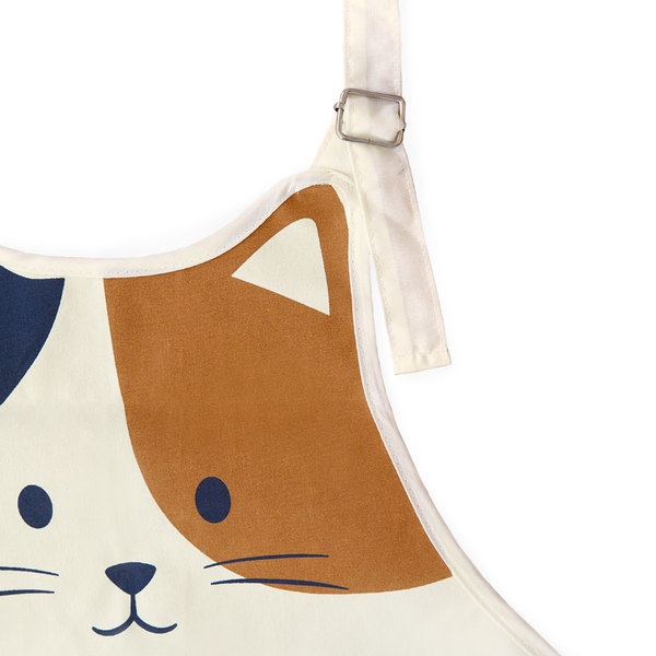 Balvi Schürze Kitty Calico Mit Vordertasche Polyester