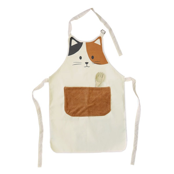 Balvi Schürze Kitty Calico Mit Vordertasche Polyester