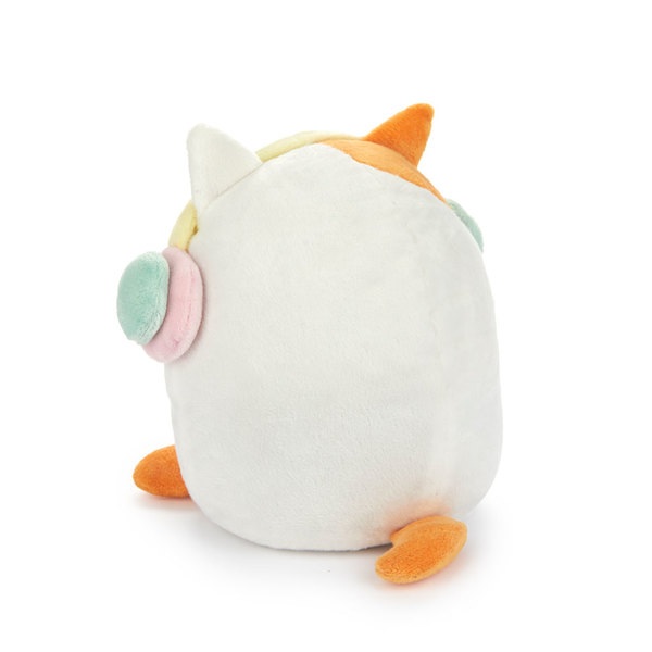 Balvi Buchstützen Kawaii Melody Farbe Weiß Katze mit Kopfhörern Polyester