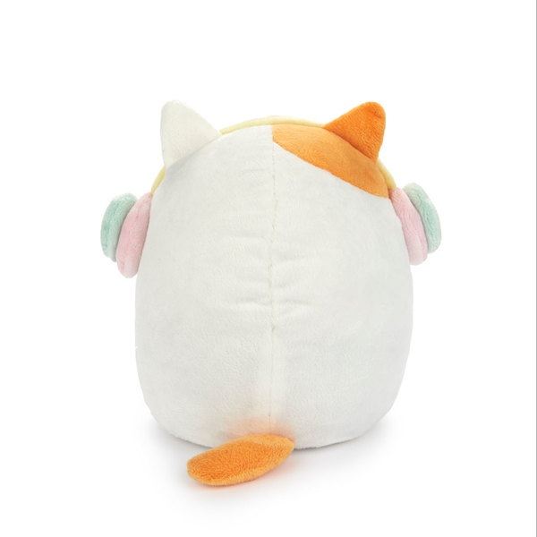 Balvi Buchstützen Kawaii Melody Farbe Weiß Katze mit Kopfhörern Polyester
