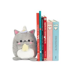 Balvi Buchstützen Kawaii Starry Farbe Grau Einhornkatze mit Stern Polyester