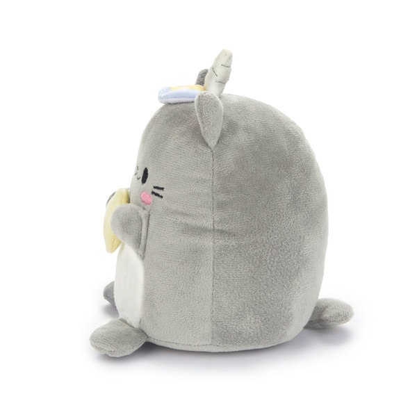 Balvi Buchstützen Kawaii Starry Farbe Grau Einhornkatze mit Stern Polyester