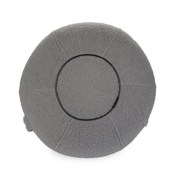 Balvi Pouf Kitty Couleur gris Siège supplémentaire pour toute occasion Polyester 45 cm