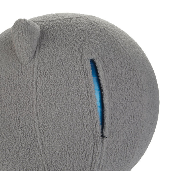 Balvi Pouf Kitty Couleur gris Siège supplémentaire pour toute occasion Polyester 45 cm