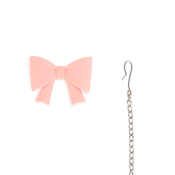 Balvi Infusor té Coquette Color rosa Con forma de lazo Inox/silicona