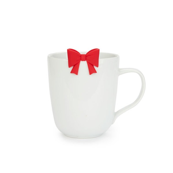 Balvi Tea infuser Coquette Red colour Bow-shaped Stainless/silicone