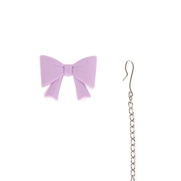 Balvi Infusor té Coquette Color lila Con forma de lazo Inox/silicona