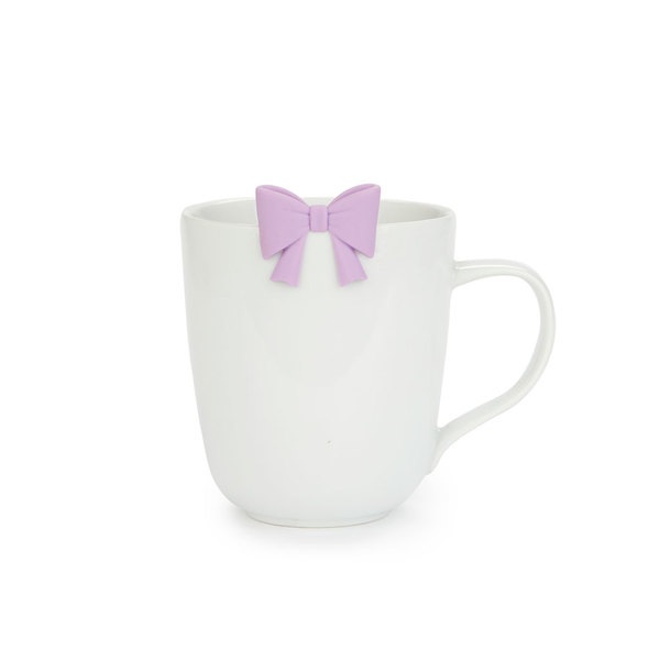 Balvi Infusor té Coquette Color lila Con forma de lazo Inox/silicona